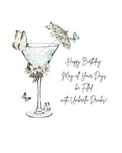 Five Dollar Shake - MOONLIGHT & MARTINIS - Happy Birthday Umbrella Drinks!